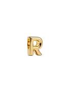 Pandora Letter R 14K Gold-Plated Charm Guld