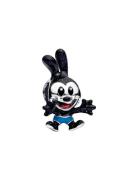Pandora Disney Oswald Sterling Silver Charm With Red, Blue And Glitter...