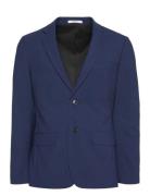 Calvin Klein Ls Italian Wool Blend Slim Blaze Blå