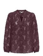 ONLY Onlkorsa Ls Jaquard Shirt Wvn Lila
