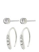 Pilgrim Gionni Earrings Silver-Plated Silver