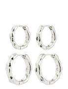 Pilgrim Darby Earrings Silver-Plated Silver