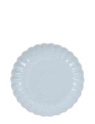 House Doctor Frokost/Kagetallerken, Hdscallop, Lyseblå Blå