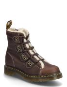 Dr. Martens 1460 Ltt Fl Dark Brown Grizzly Brun