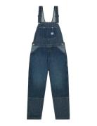 Lee Jeans Slouchy Bib Blå