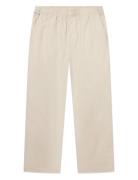 WOOD WOOD Wwlax Herringb Trousers Kräm