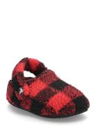 Crocs Classicbuffcheckcozzzyslippert Röd