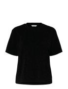 Selected Slfanja Boxy Tee Svart