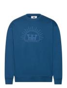 WOOD WOOD Noel Resort Sweatshirt Gots Blå