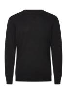 Casual Friday Cfosvald Fine Knitted Crew Neck Kni Svart
