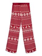 Vero Moda Girl Vmchris Hw Straight Pants Jrs Xmas Girl Röd
