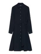 Lauren Ralph Lauren Fit-And-Flare Shirtdress Blå