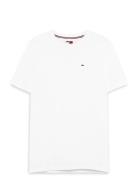 Tommy Jeans Tjm Xslim Jersey Tee Ext Vit