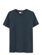 Tommy Jeans Tjm Xslim Jersey Tee Marinblå