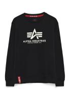 Alpha Industries Basic Sweatshirt Bl Svart