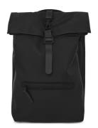 Rains Rolltop Rucksack W3 Svart