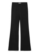 Lindex Trousers Jenny Flare Svart