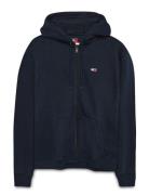 Tommy Jeans Tjm Reg S Flag Zip Thru Marinblå