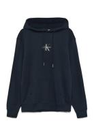 Calvin Klein Jeans Ls Eu 350Terry Micro Monologo Ho Marinblå