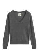 GANT Extrafine Merino Wool V-Neck Multi/patterned