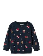 Name It Nmnrohom Ls Nreg Sweat Bru Marinblå