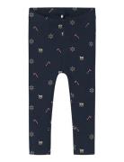 Name It Nbnroko M Legging Box Marinblå
