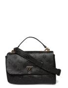 GUESS Tisha Top Handle Flap Svart