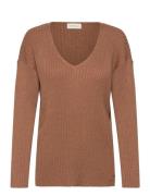 Calvin Klein Buran Rib Top Brun