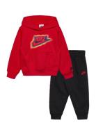 Nike F8-Fleece Pant Set Röd