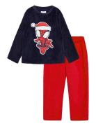 Spider-man Pyjama Marinblå
