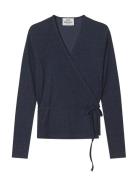 Mads Nørgaard 2X2 Lurex Susi Ls Top Marinblå