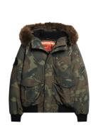 Superdry Everest Hooded Puffer Bomber Multi/patterned
