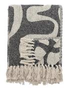 Bloomingville Salobre Throw Svart