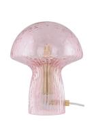 Globen Lighting Table Lamp Fungo 16 Special Edition Smoke Rosa