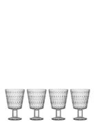 Iittala Kastehelmi Univers. Glass 26Cl Clear 4Pc Brun