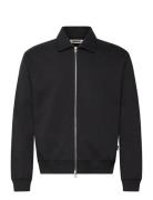 Woodbird Wbtom Full Zip Polo Svart