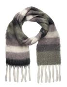 Pieces Pclulu Long Scarf Pwp Bc Grå