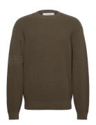 Daily Paper Band Knit Sweater Khaki Green