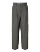 Selected Slfbarrel Alma Hw Pant Noos Grå