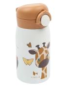 Fabelab Water Bottle - Small - Giraf Brun
