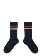 THE ANIMALS OBSERVATORY Navy Skunk Socks Marinblå