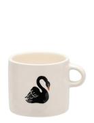 Anna + Nina Black Swan Mug Kräm