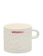 Anna + Nina Workaholic Mug Kräm