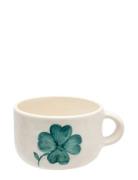 Anna + Nina Shamrock Cappucino Mug Grön