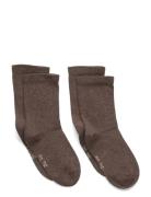 Minymo Perfect Basic Socks Brun