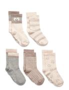 Minymo Socks W. Pattern Multi/patterned