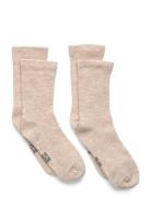 Minymo Baby Wool Socks Beige
