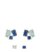 SNÖ Of Sweden River Ear Set G/Mix Blue - Blå