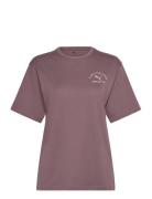 PUMA Puma Class Relaxed Tee Lila