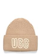 UGG Chunky Crafted Rib Beanie Beige